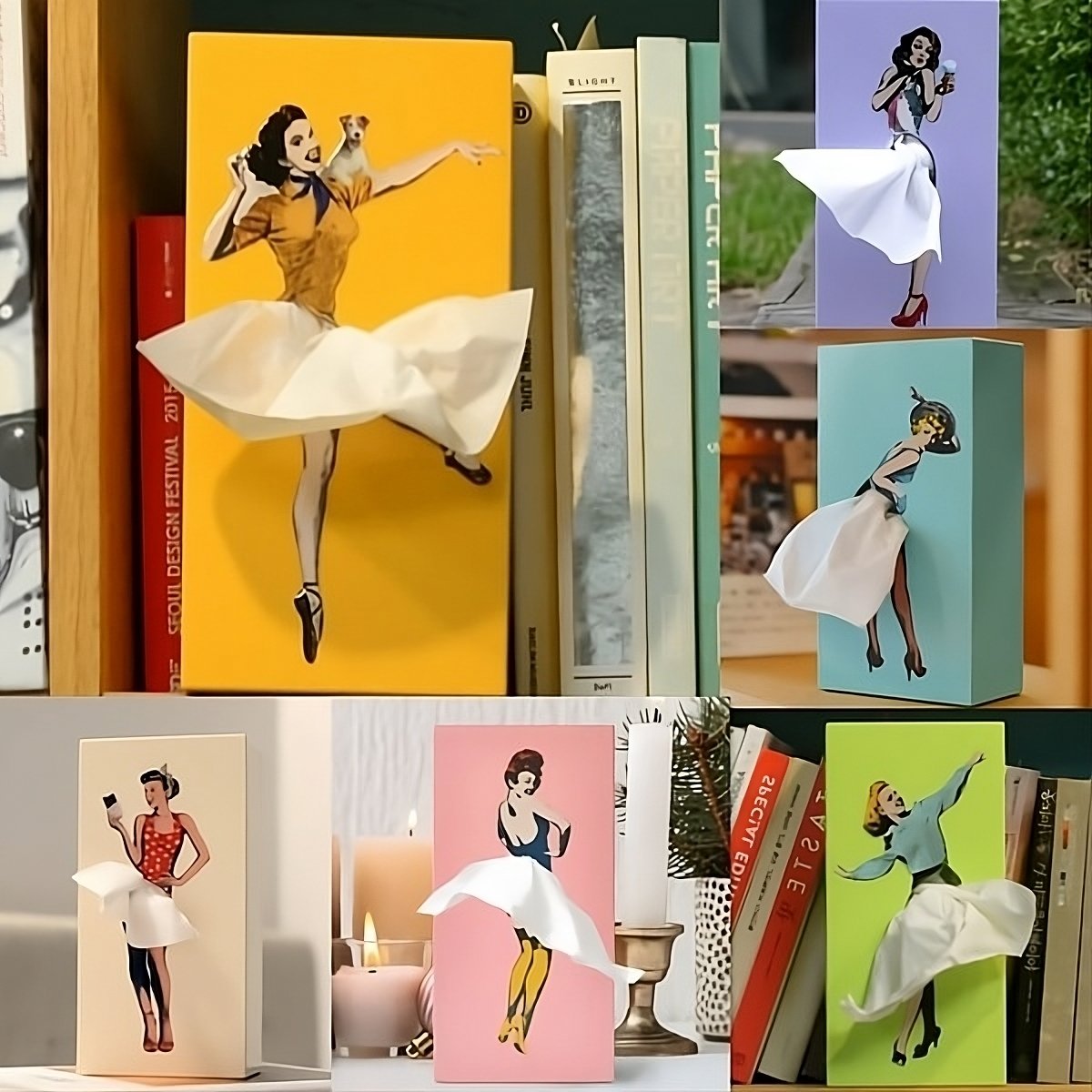 Whimsical Breeze Tissue Holder