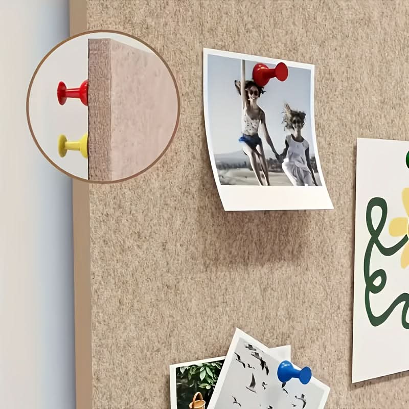 Chic Felt Notice Board with Elite Push Pins