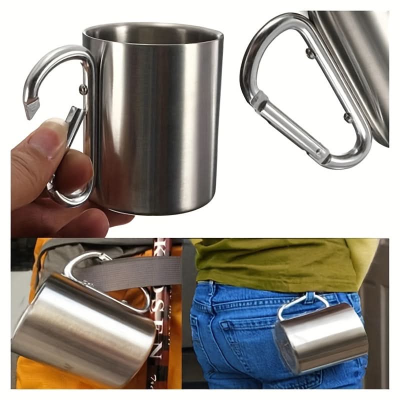Traveler's Steel Cup – Lightweight Outdoor Hydration Solution