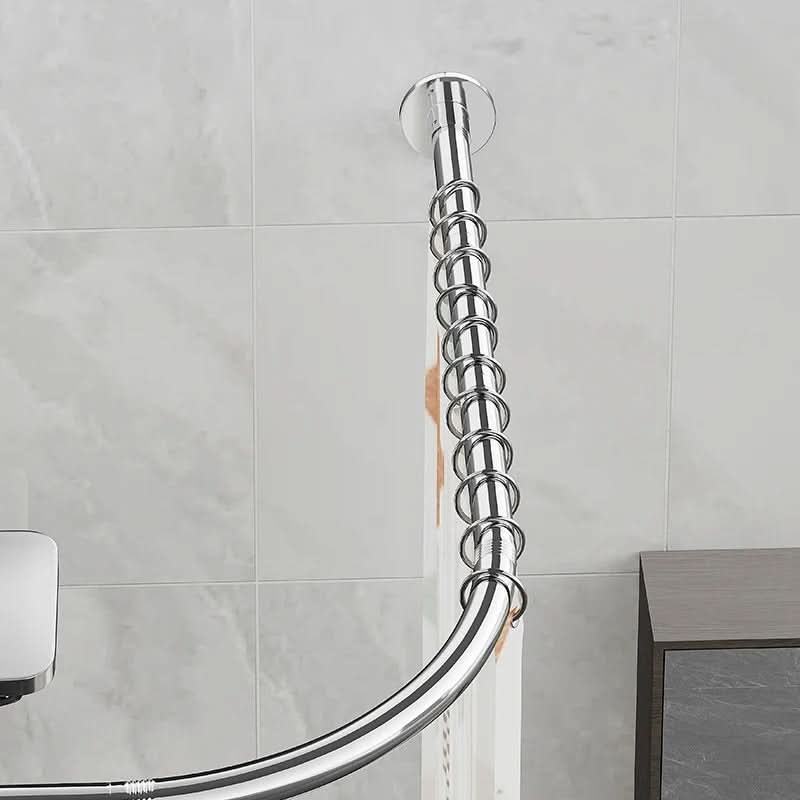 VersaCurve Adjustable Shower Curtain Rod for Corner Spaces