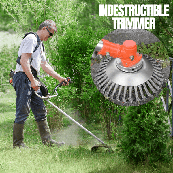 Trimmer Blade for Grass and Weeds – Steel Cutting Tool