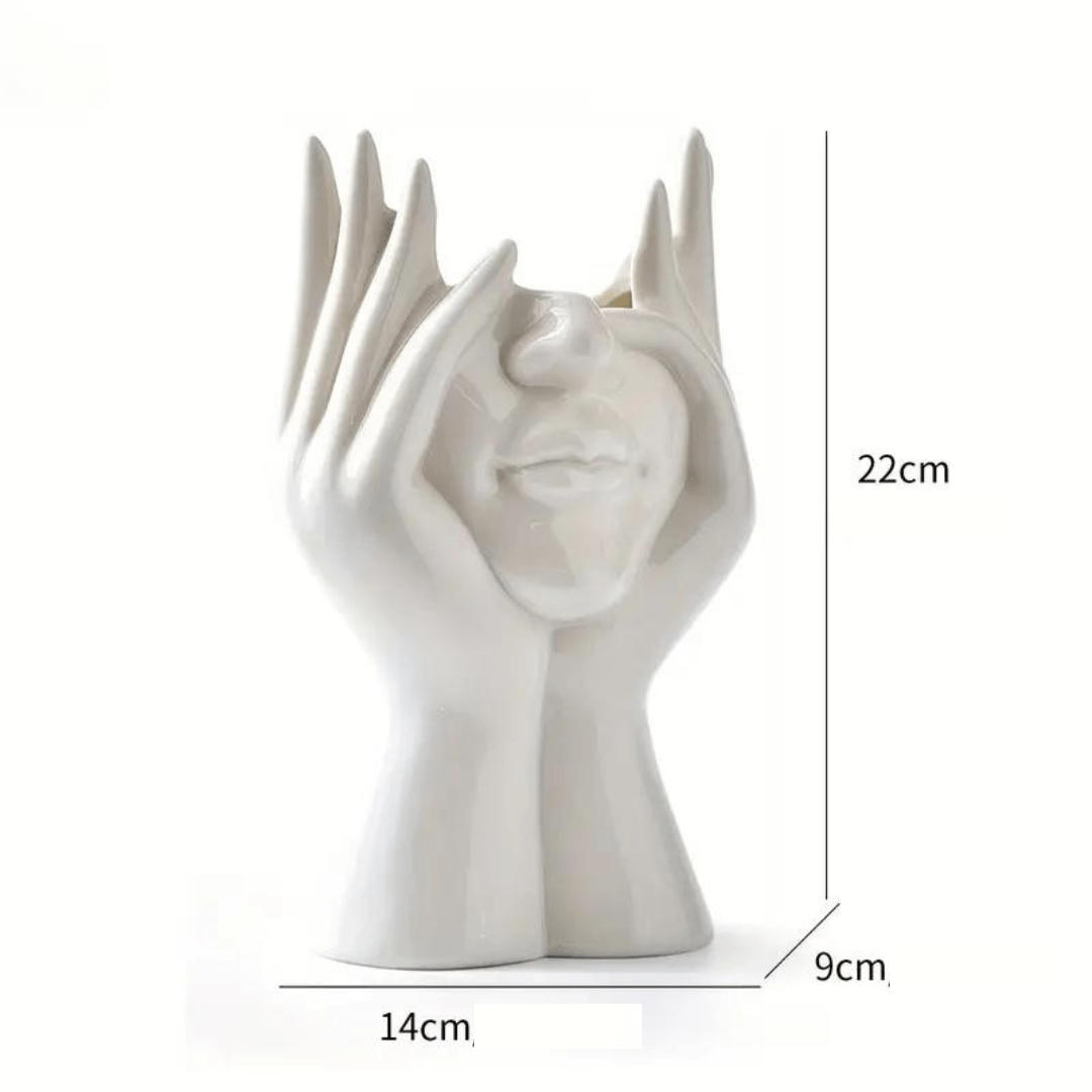 Artistic Ceramic Vase for Striking Home Decor