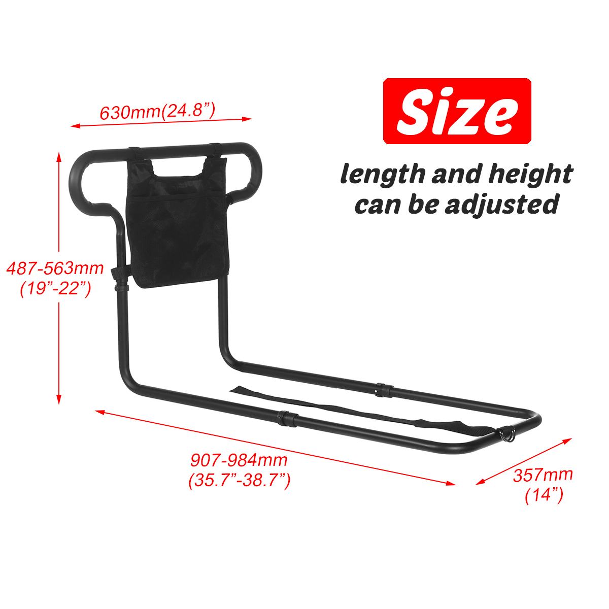 Essential Bed Safety Rail for Seniors and Caregivers