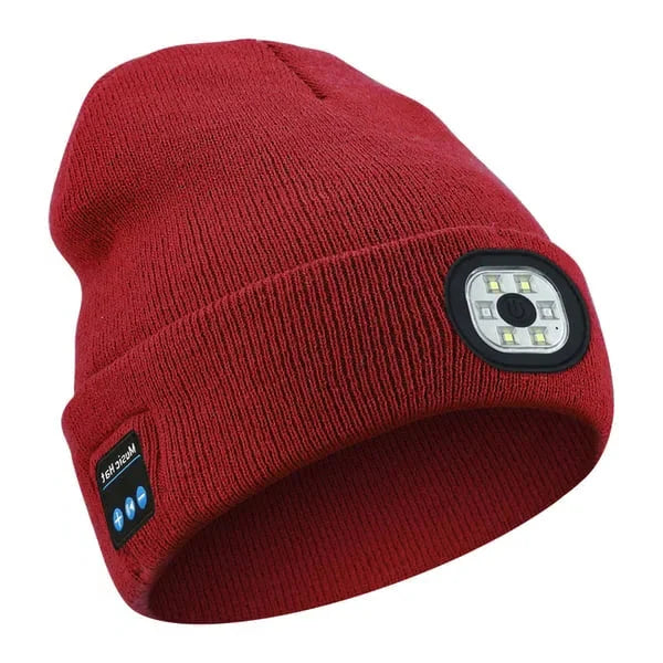 All-in-One Bluetooth Beanie with LED Illumination