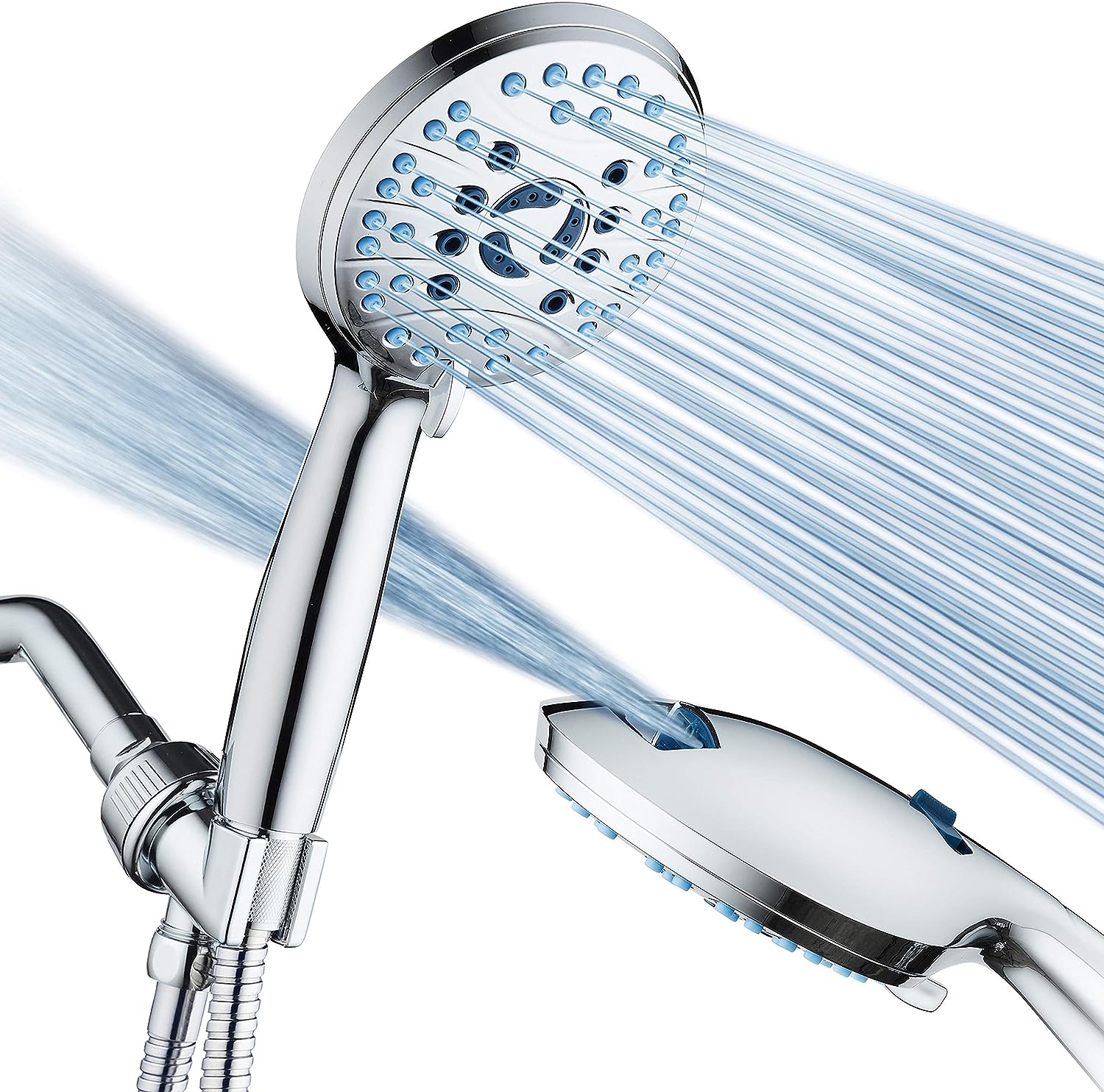 Versatile Handheld Shower System with Flexible Hose