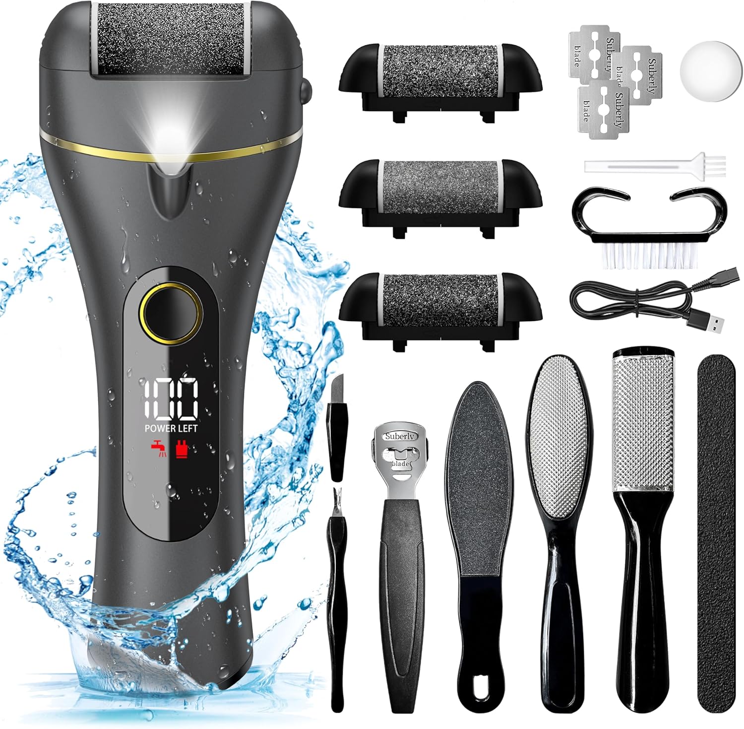Ultimate Foot Care Electric Exfoliator