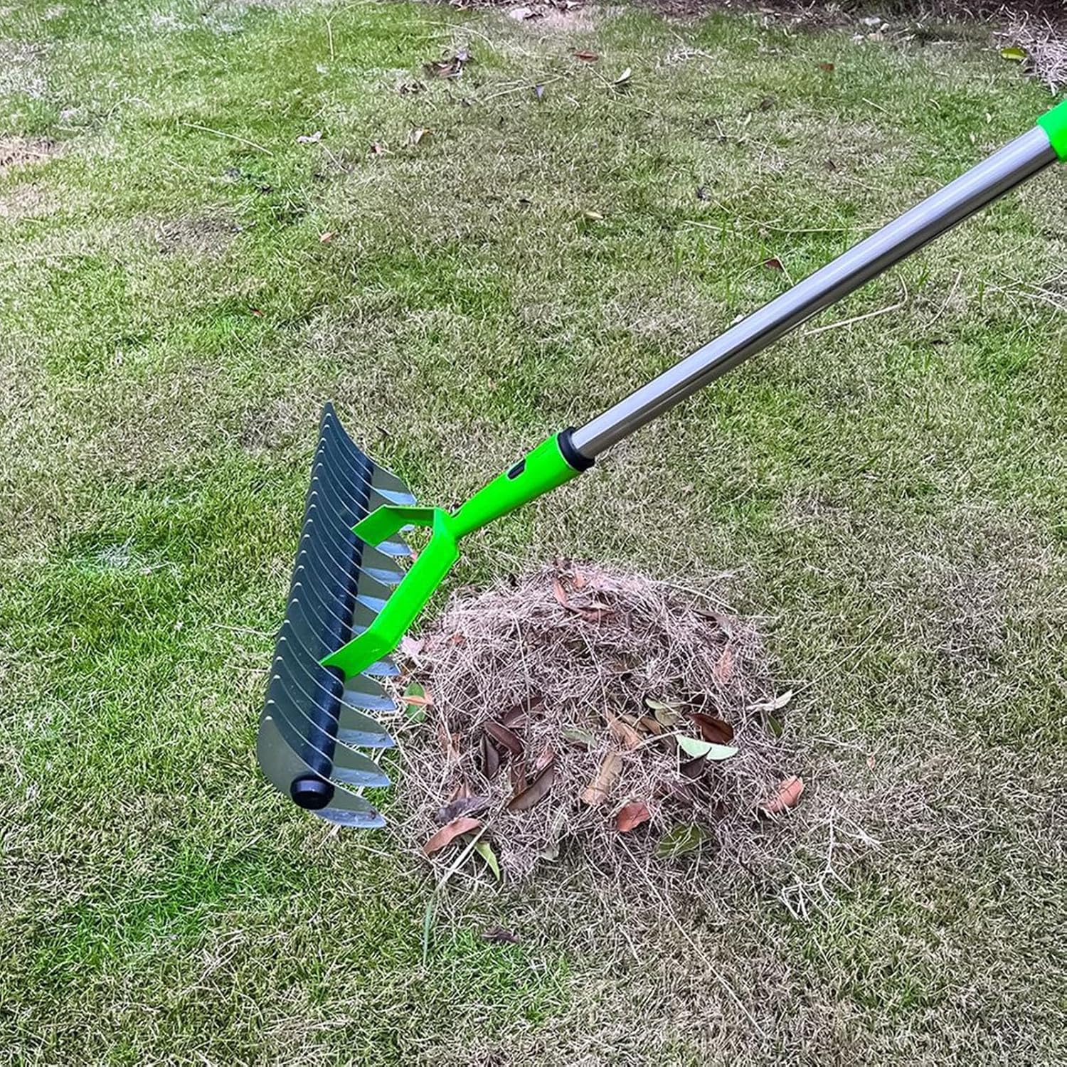 Effortless Lawn Reviver: Premium Dethatching Rake