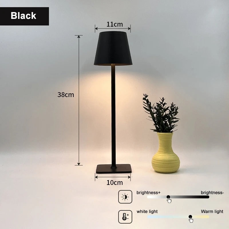 Customizable Touch-Control Bedside Lamp
