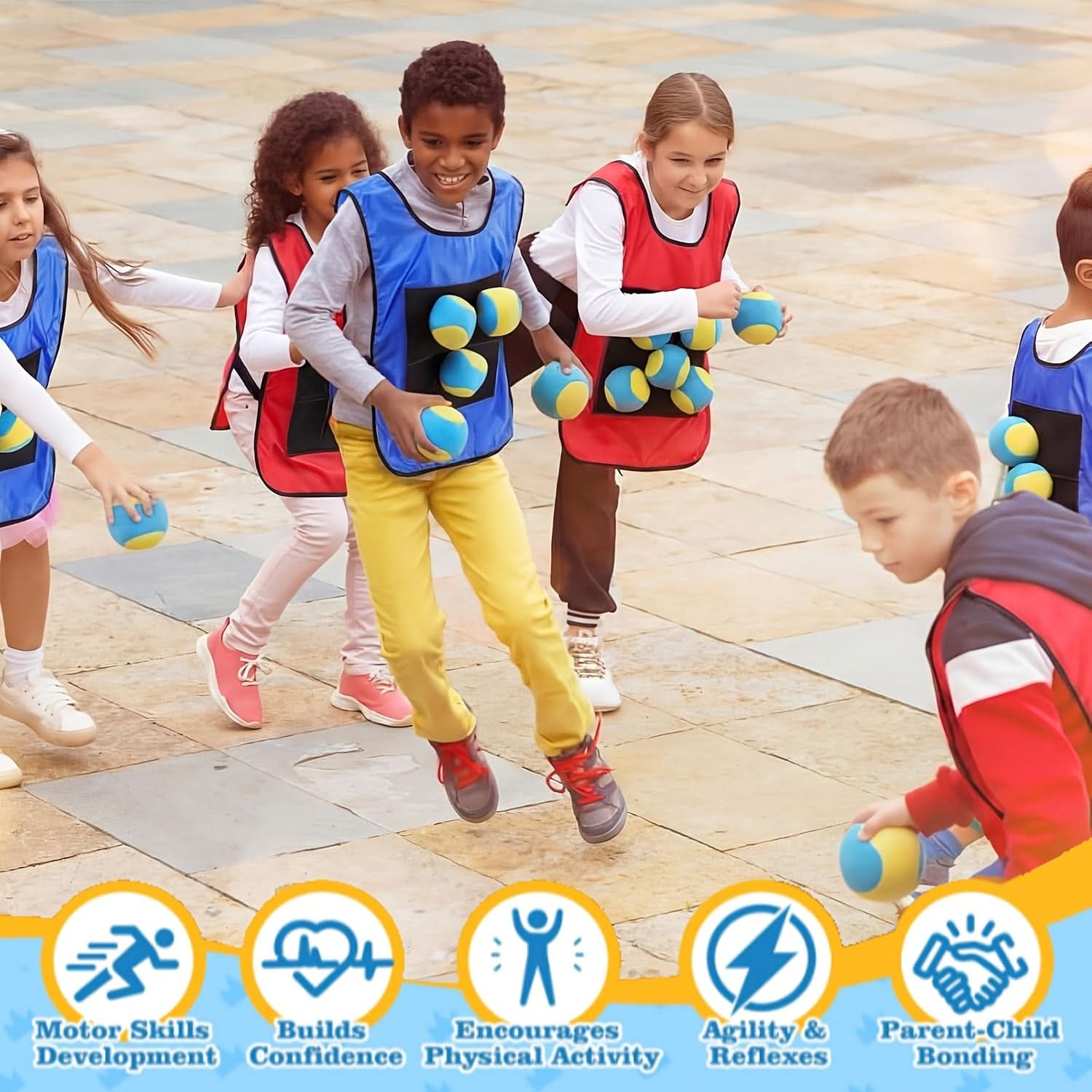 FunSphere - Interactive Sticky Ball Game for Outdoor Adventures