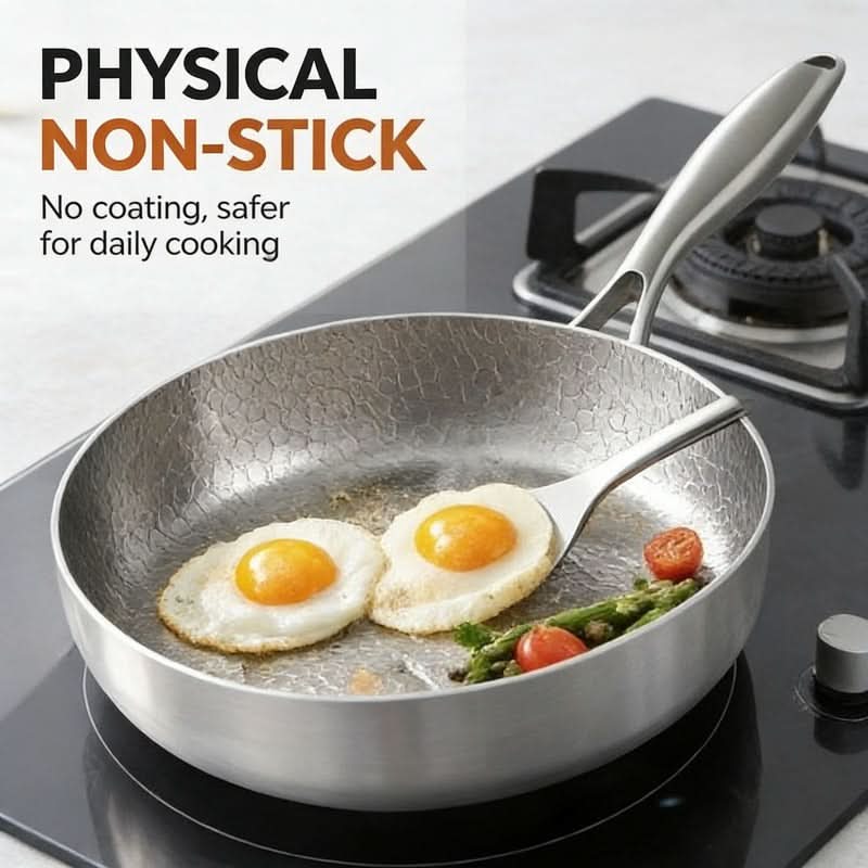 Everyday Essential Frying Pan for Induction & Gas Stoves
