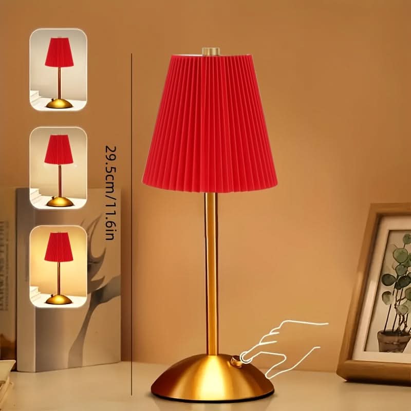 Versatile Rechargeable LED Table Lamp with Touch Control & 3 Lighting Options