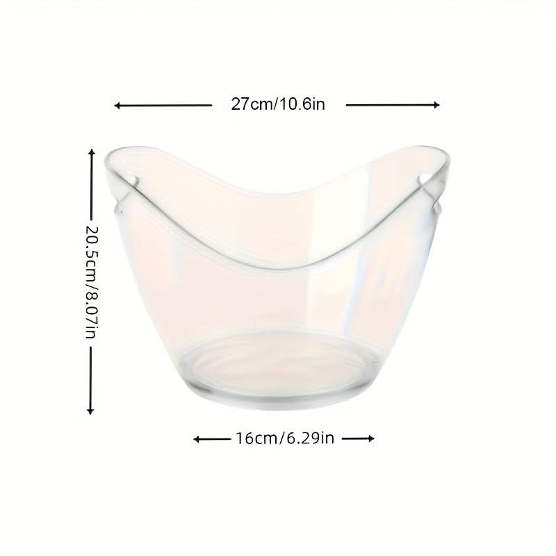 ChillMaster – Elegant Acrylic Beverage Bucket for Effortless Serving