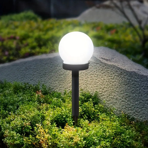 Modern Solar-Powered Garden Light – Contemporary Outdoor Lamp