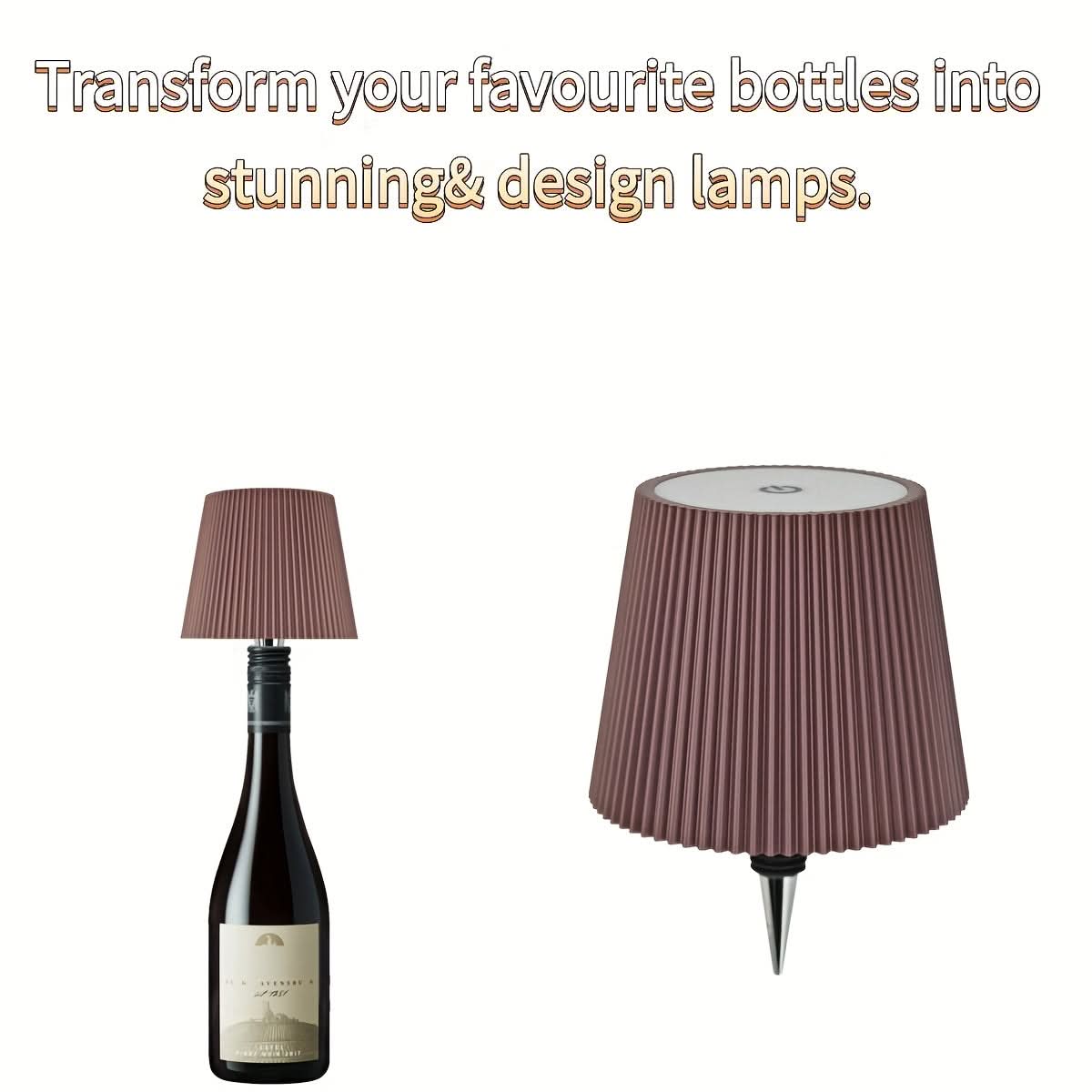 LumiBottle – Versatile Rechargeable Table Lamp