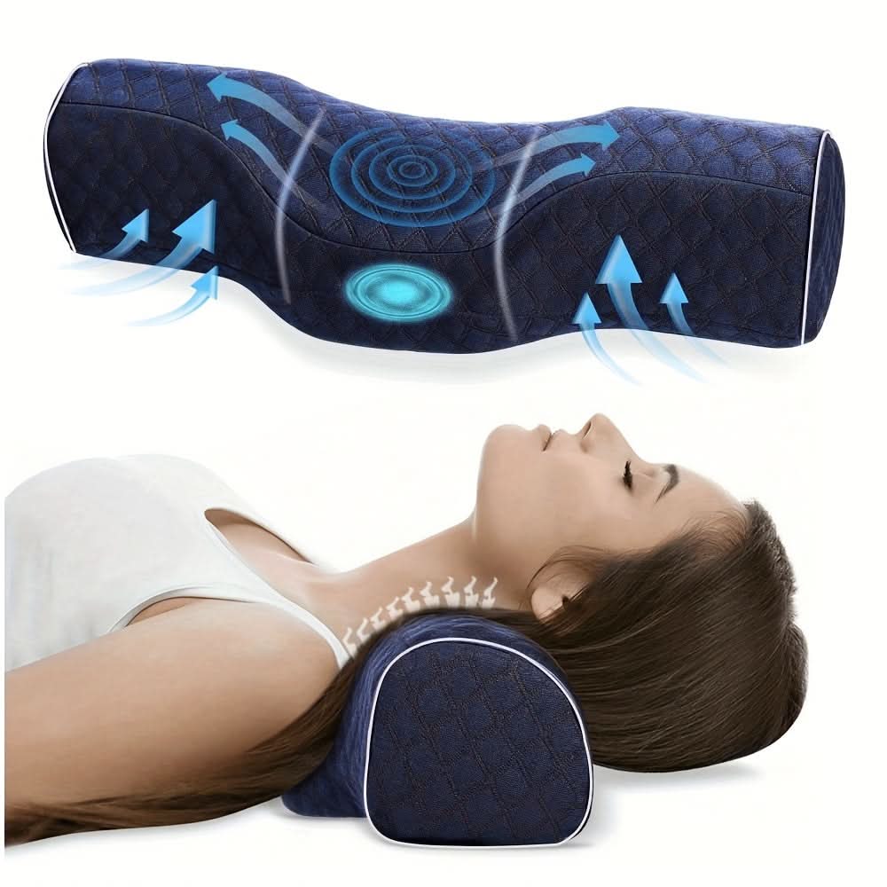 ComfortAlign – Premium Memory Foam Neck Support Pillow