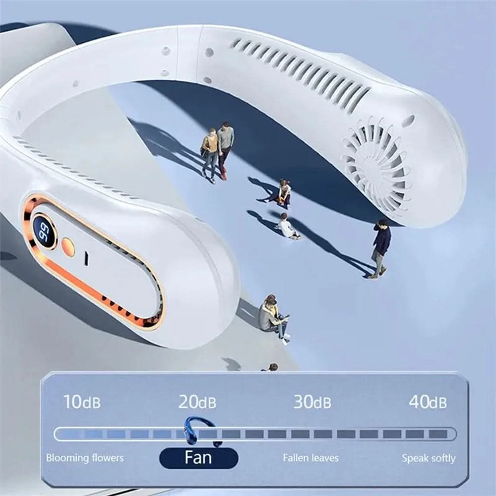 AeroCool Neck Fan – Ultimate Hands-Free Cooling Solution