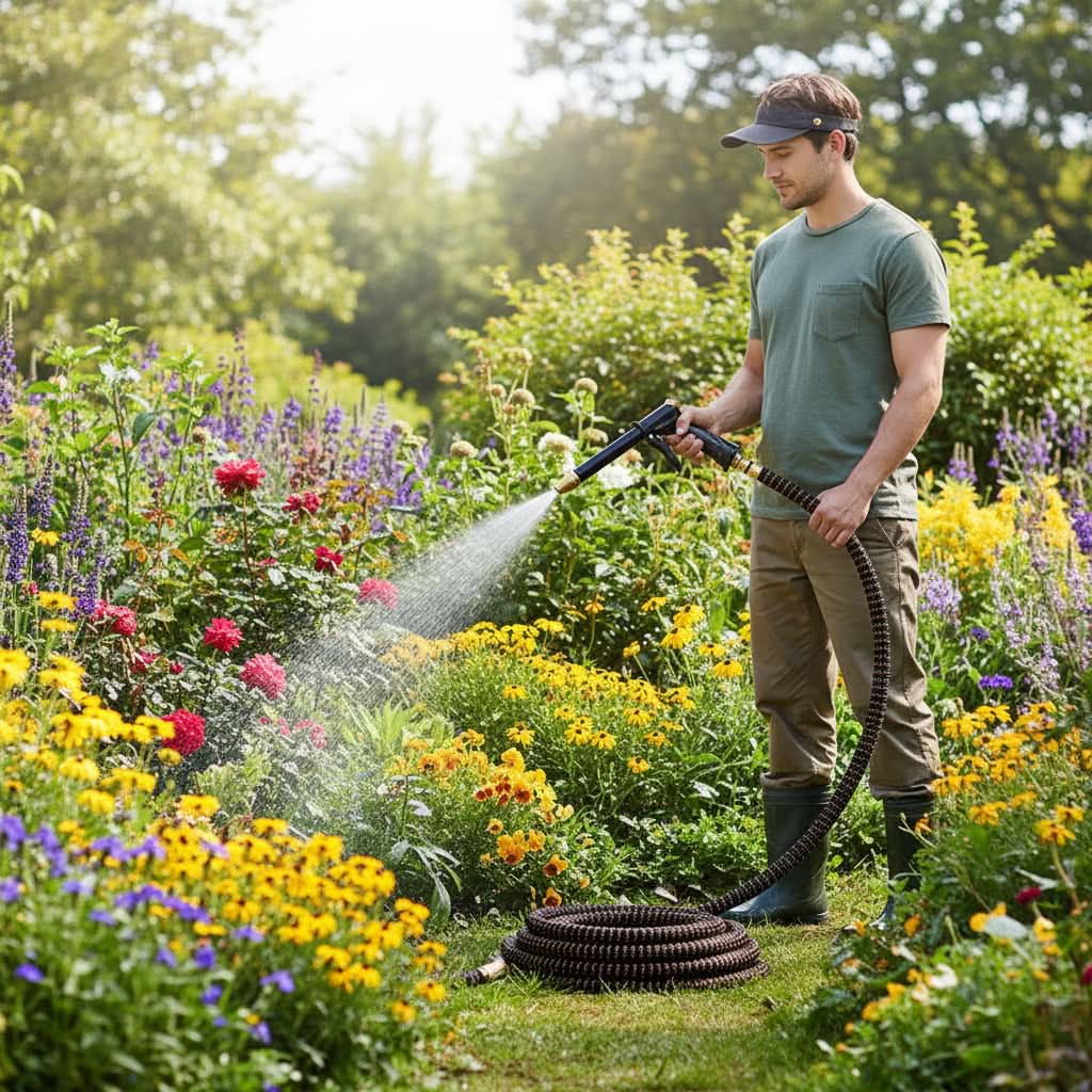 AquaFlex – Portable Expandable Hose for Effortless Cleaning