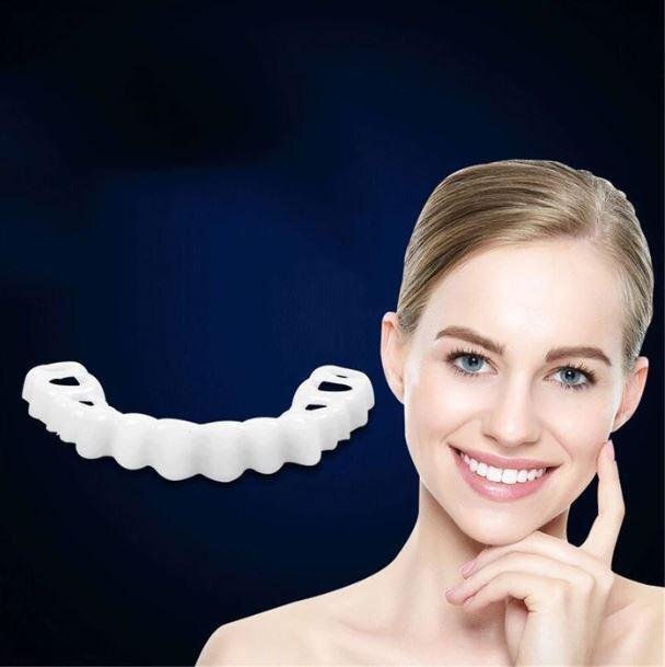 SmileEase Snap-On Teeth Covers – Adjustable, Natural-Looking Temporary Smile Enhancer