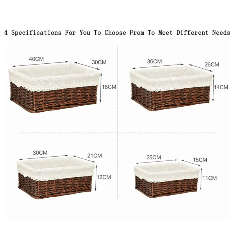 Charming Woven Storage Basket for Home Organization