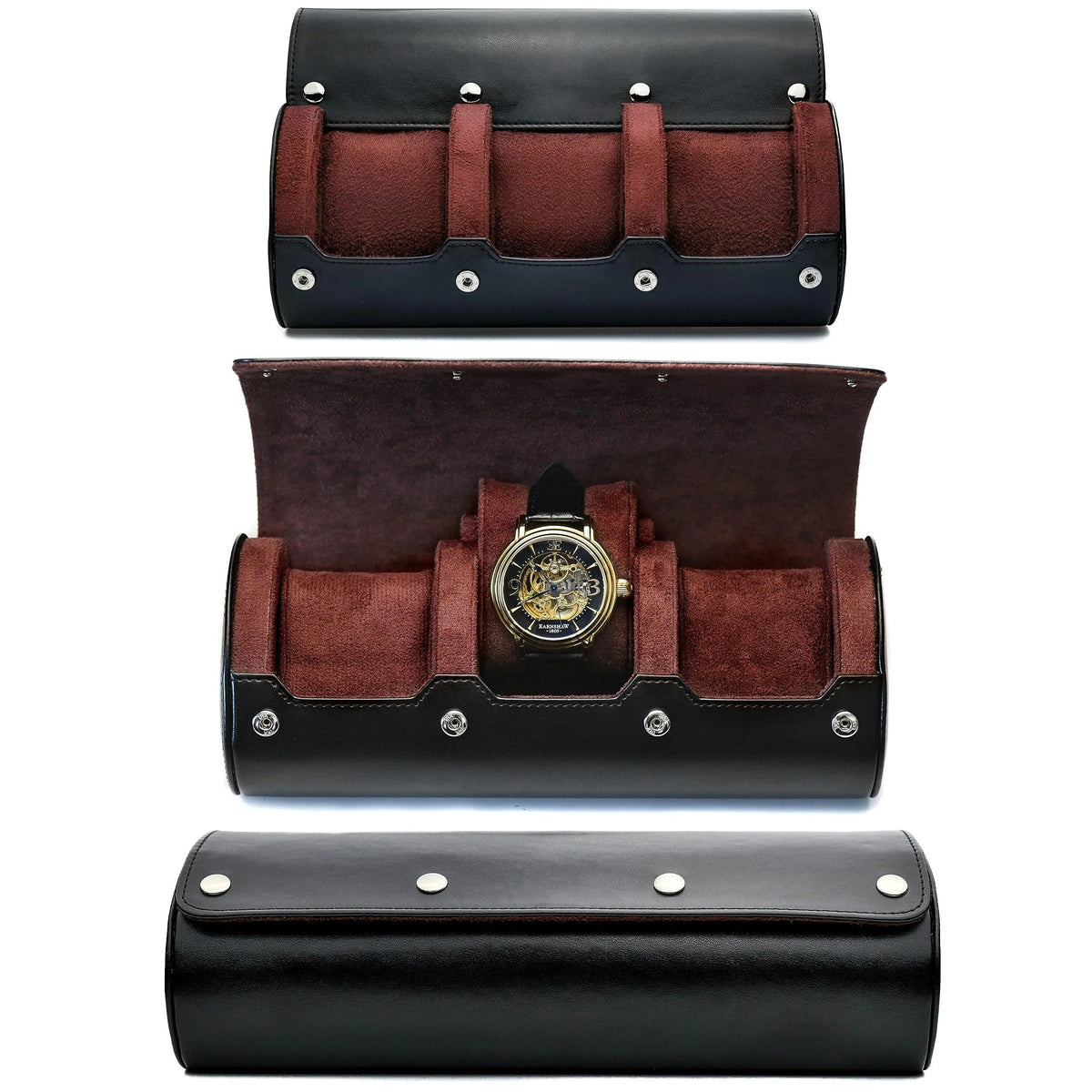 Elegant Watch Organizer for Travel and Display