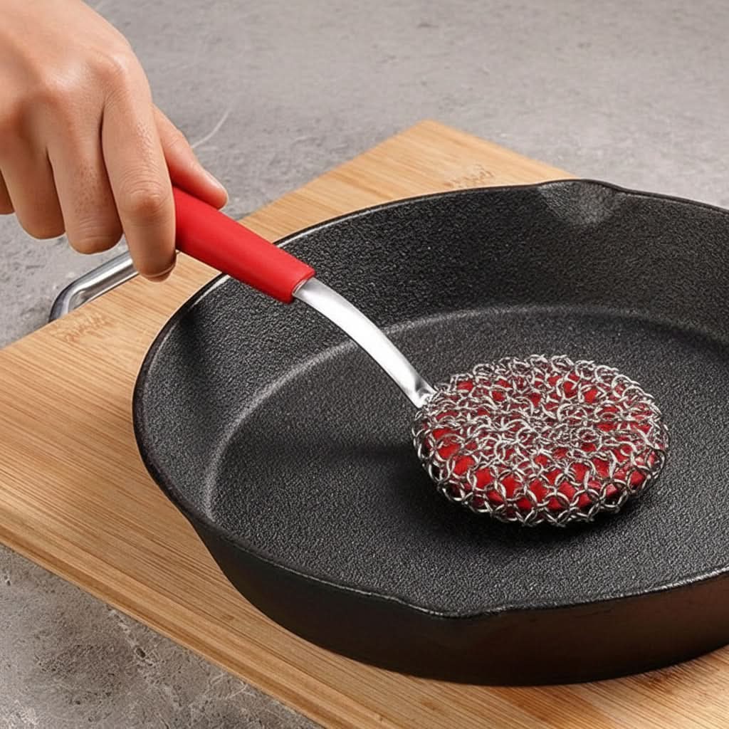 TitanScrub – Durable Stainless Steel Grill Cleaning Tool