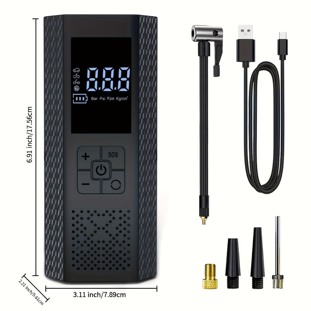 SwiftAir – Compact Wireless Tire Inflator