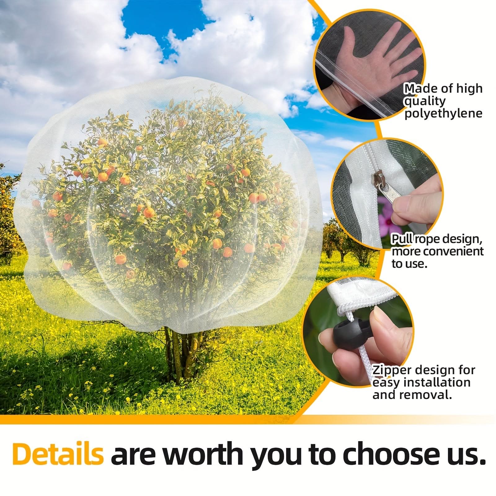 GardenShield Pro – Durable Protective Net for Healthy Plants