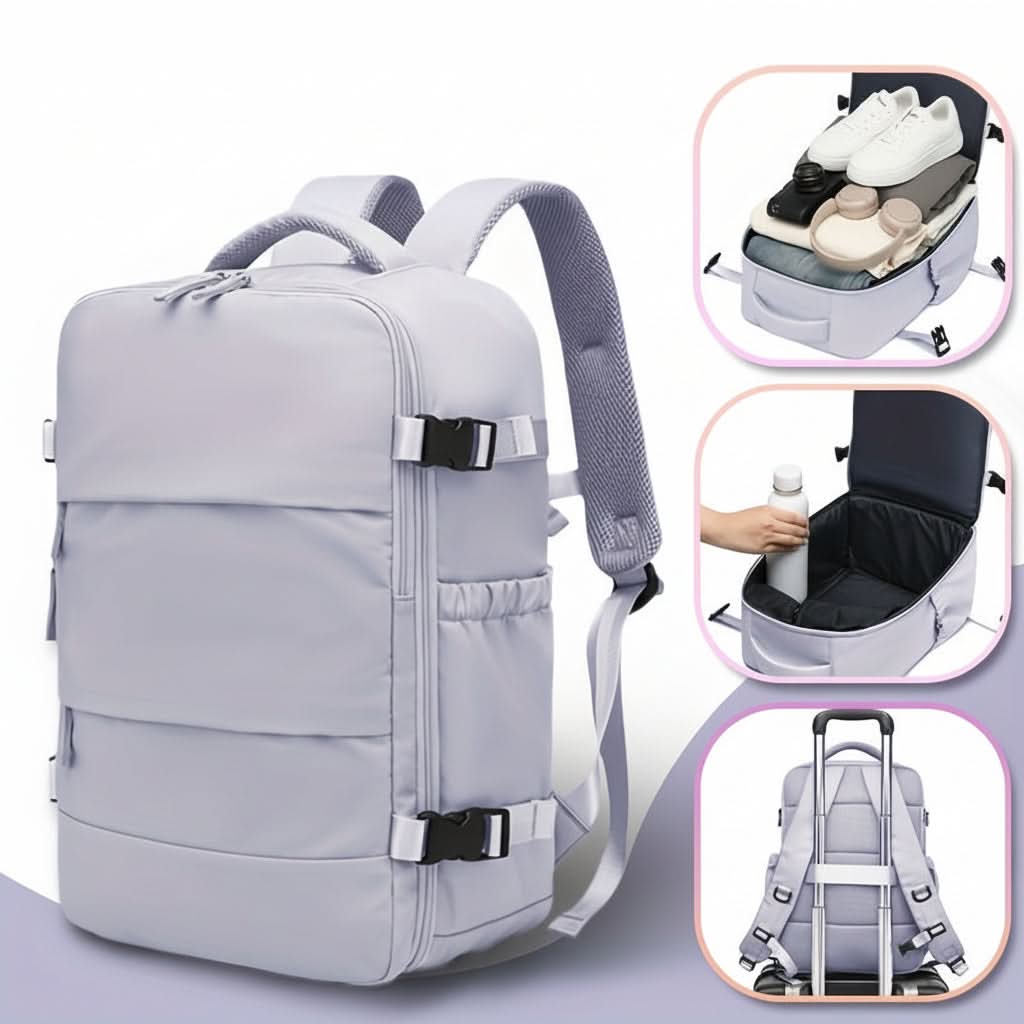 Effortless Travel Compression Backpack Kit