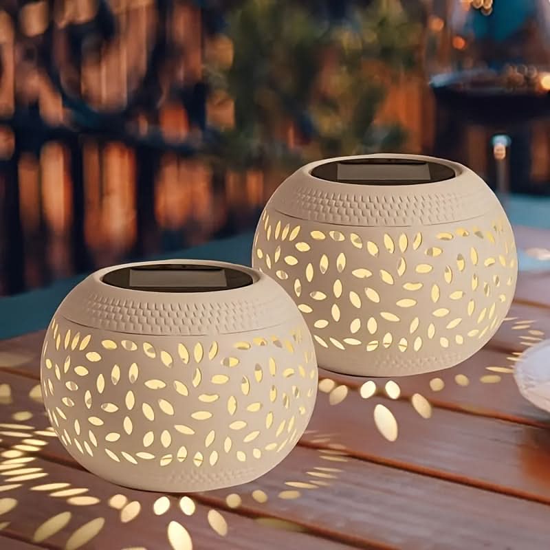 EcoBright – Solar Motion-Activated Outdoor Table Lamp