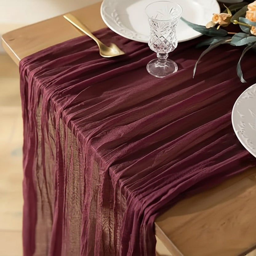 Textured Soft Table Cover for Stylish Celebrations