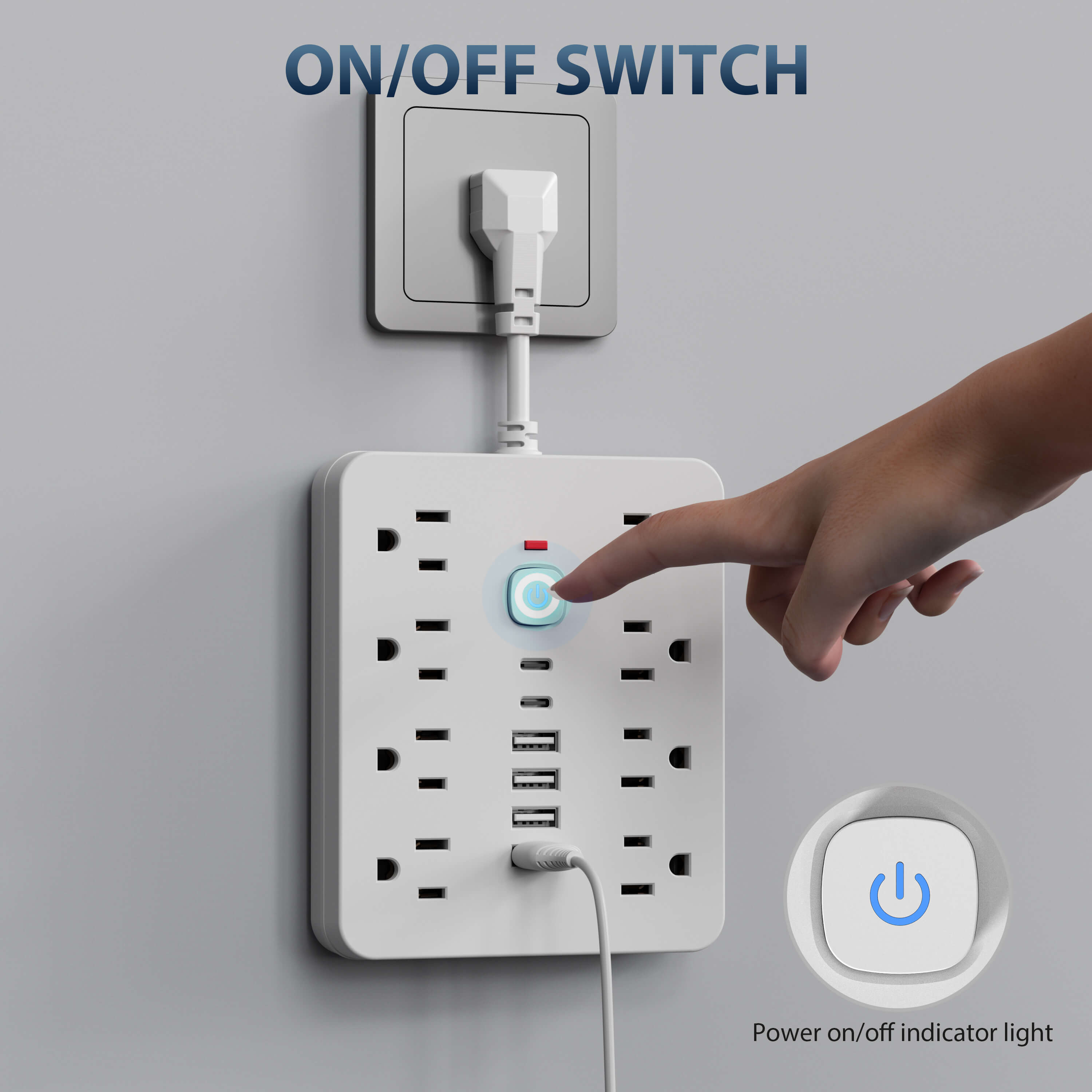 All-in-One Power Hub with Safety Surge Control