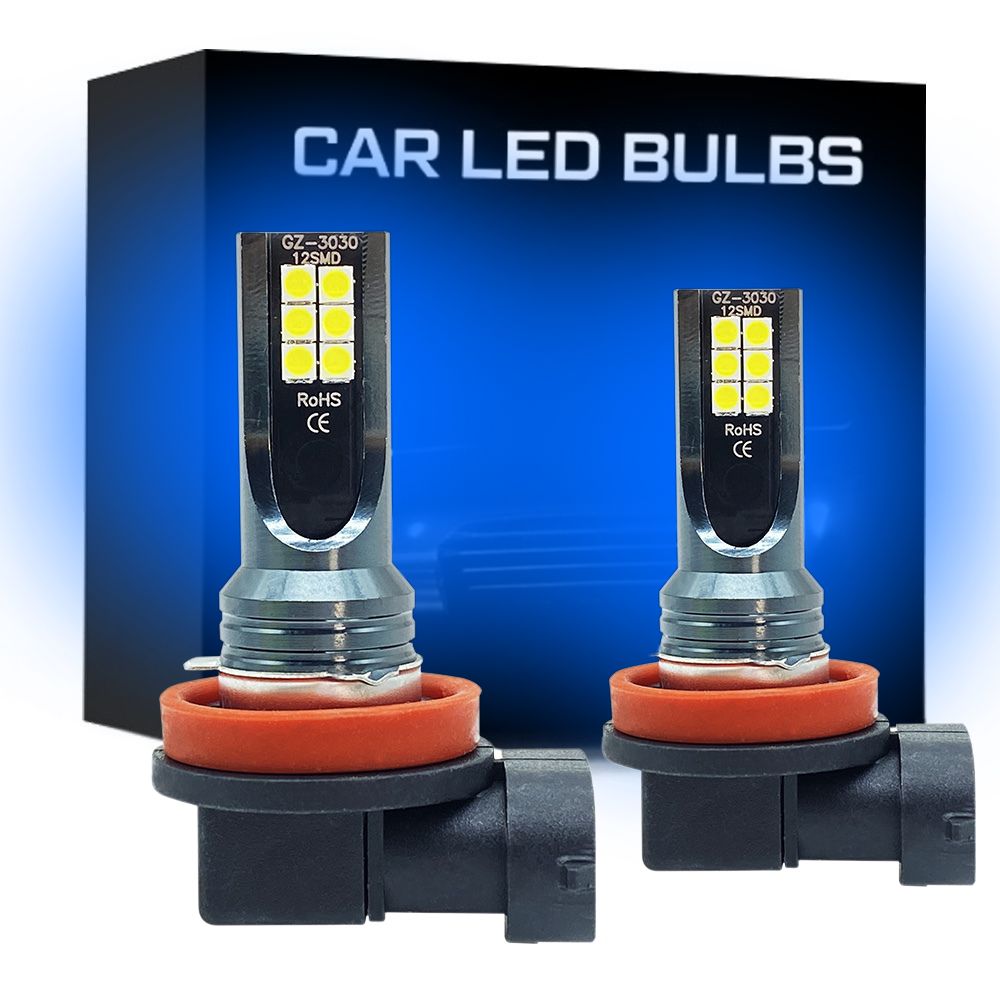 Ultra Bright Plug-In Fog Lamps for Cars and Motorcycles