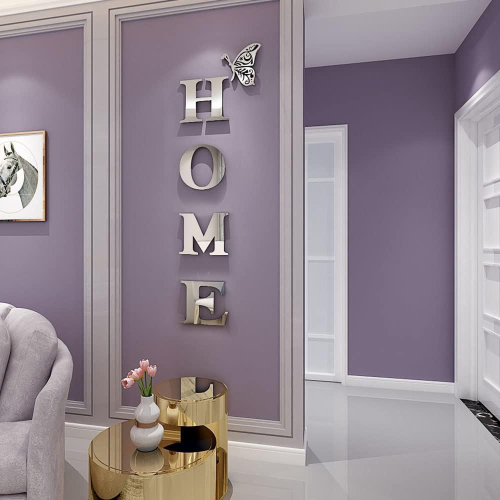 Stylish 3D Reflective Wall Decor for Your Entrance