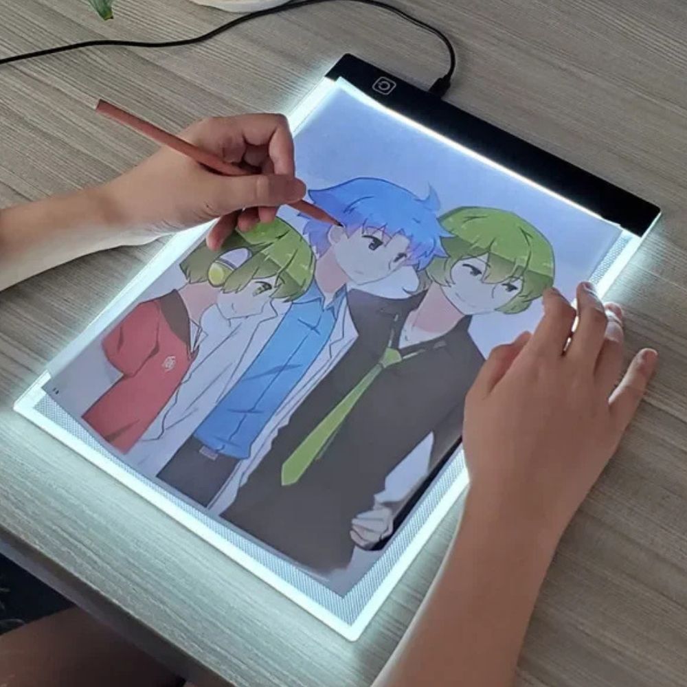 Slim LED Tracing Tablet for Effortless Sketching & Design