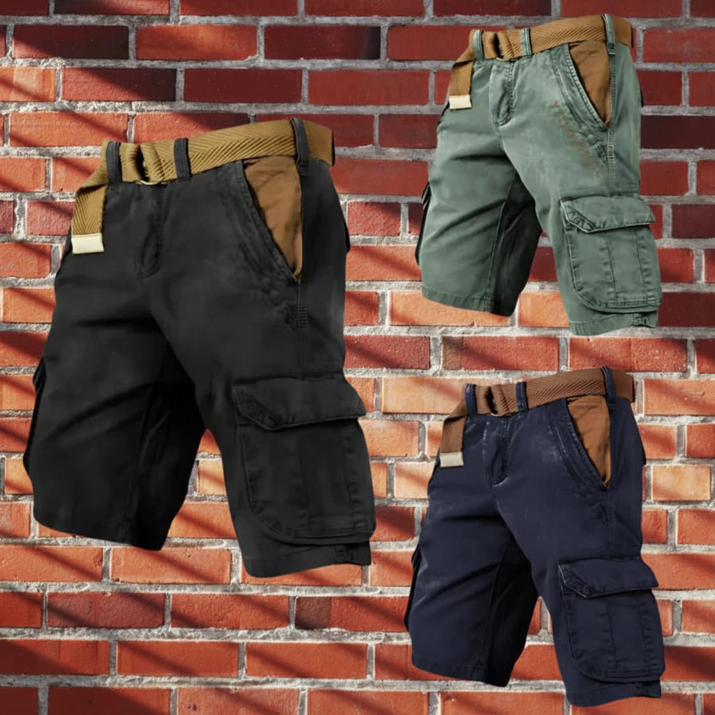 Explorer's Choice – Lightweight Multi-Pocket Cargo Shorts
