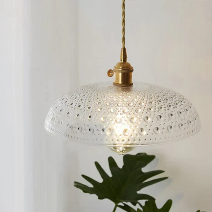 Elegant Glass Hanging Light Fixture