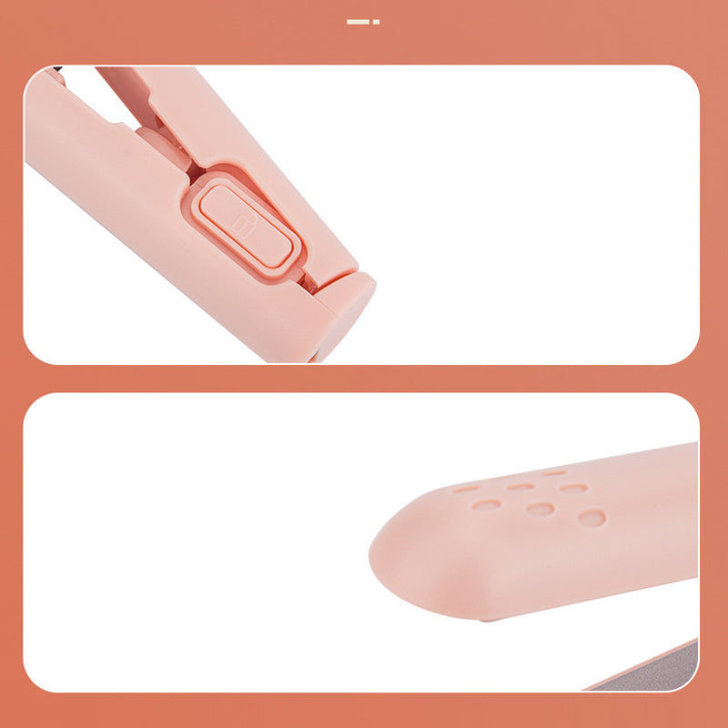 Compact 2-in-1 Hair Styling Tool – StyleMate Ceramic Iron