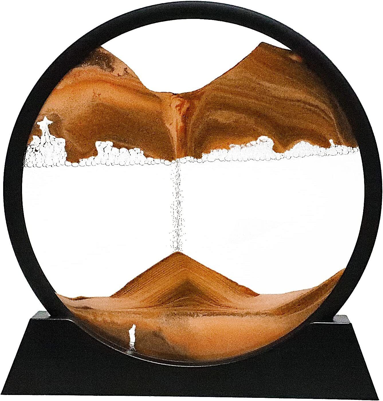Dynamic Sand Art Display for Relaxation