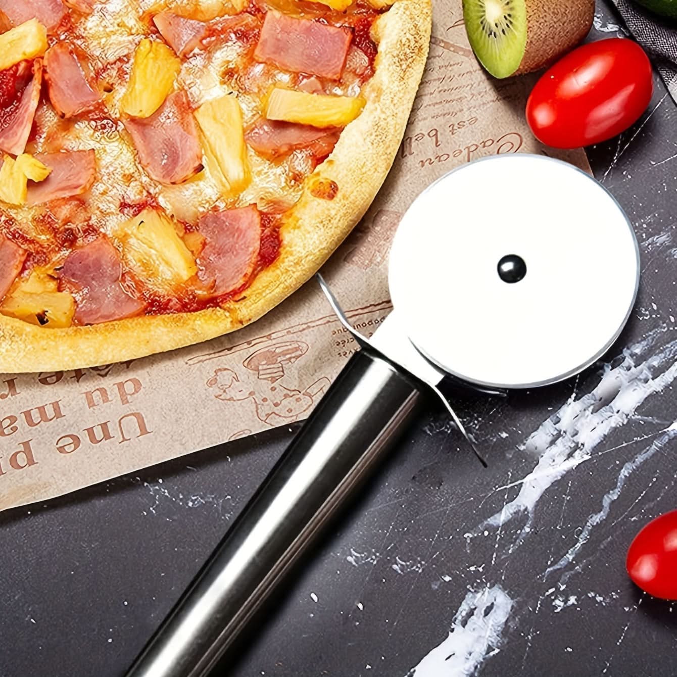 PrecisionSlice – Premium Stainless Steel Pizza Cutter Wheel