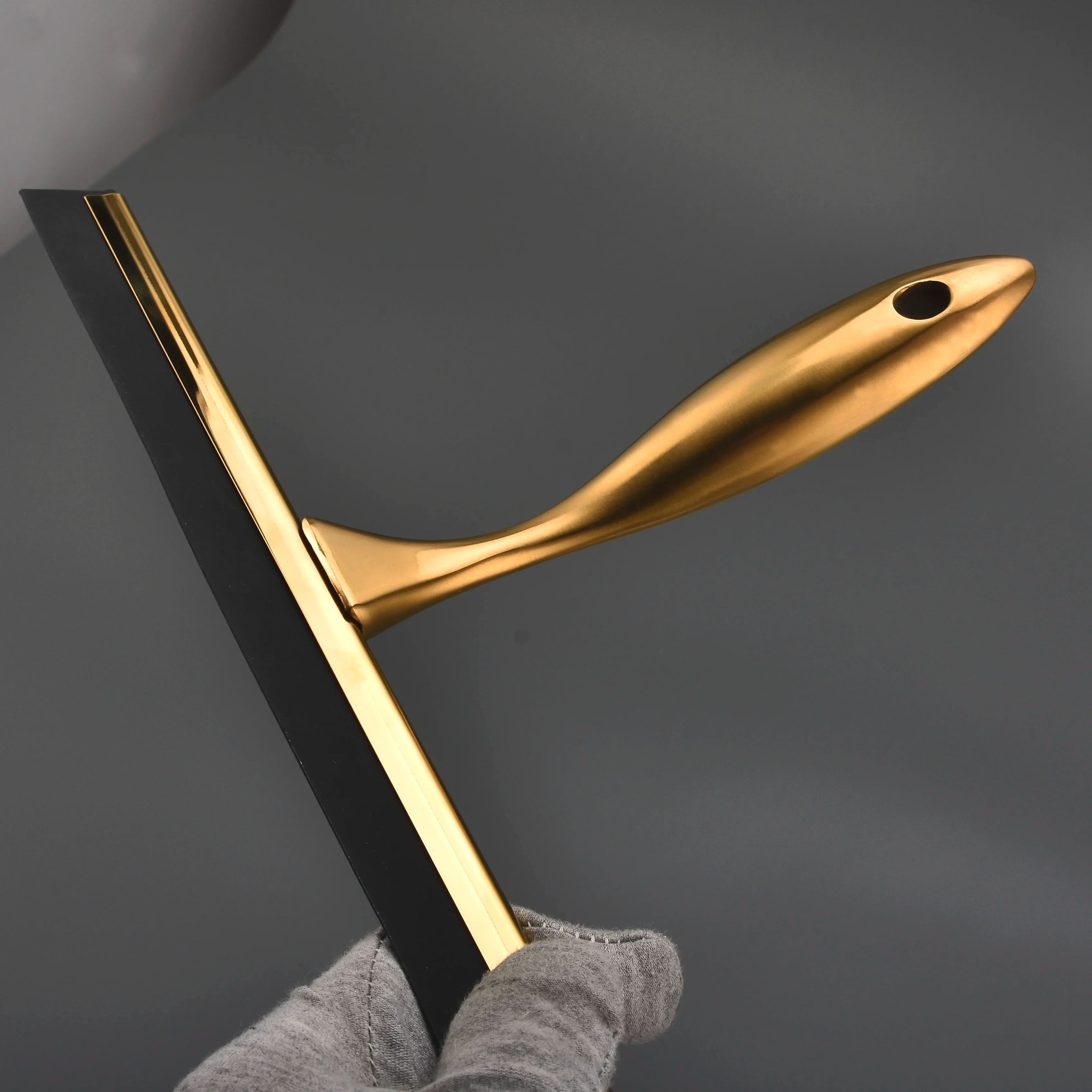 AquaGlide – Premium Stainless Steel Shower Squeegee