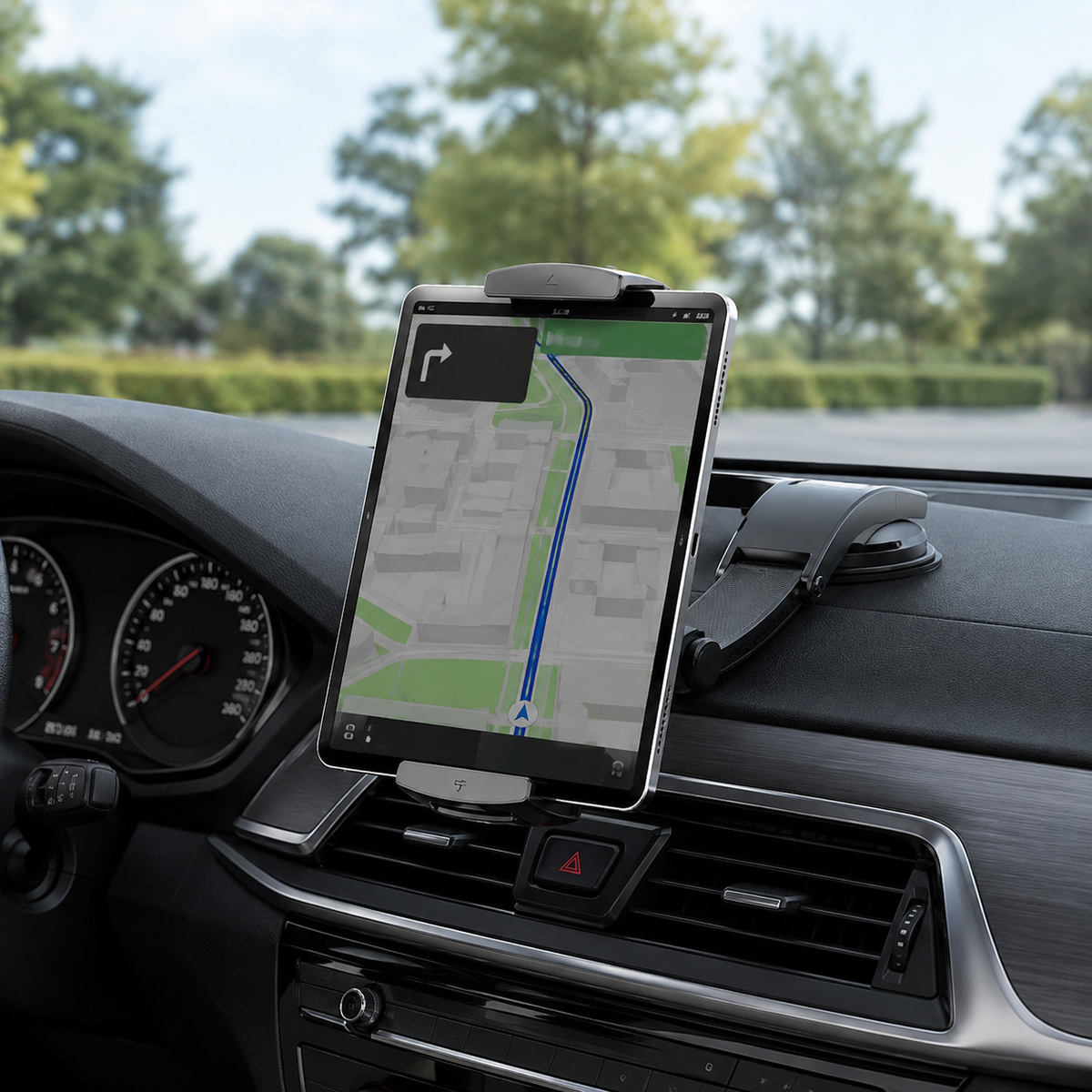 DriveSmart Tablet Mount – 360° Swivel Car Holder with Adjustable Arm