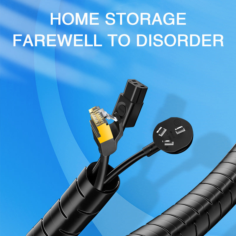 Desk Cable Management System for a Clutter-Free Workspace