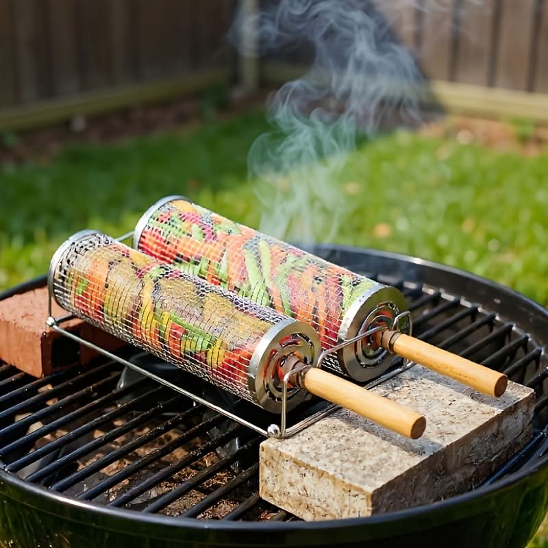 GrillMaster Pro – Versatile Stainless Steel Grill Basket