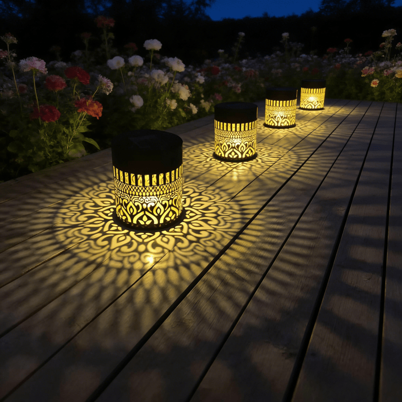 Lumosphere – Solar Projection Lamp for Stunning Outdoor Ambiance