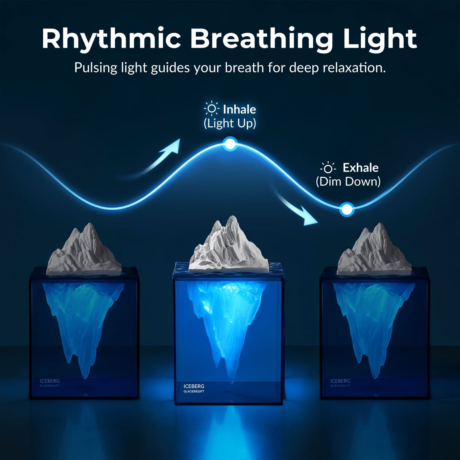 SerenityGlow – Tranquil Night Light for Relaxation Spaces