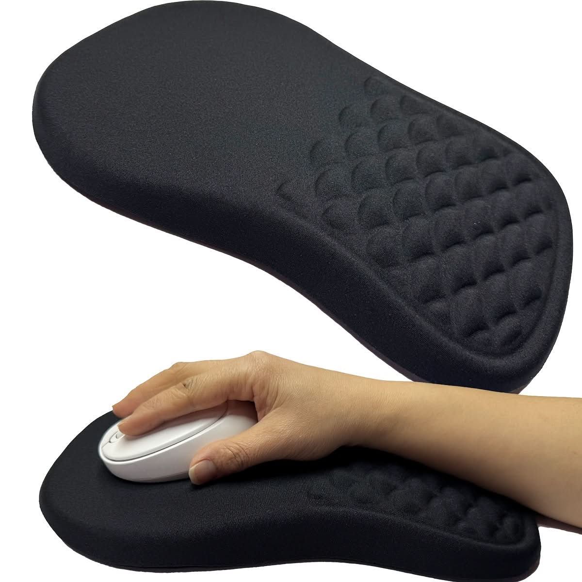 ComfortWave – Supportive Wrist Mouse Pad for Gaming & Work