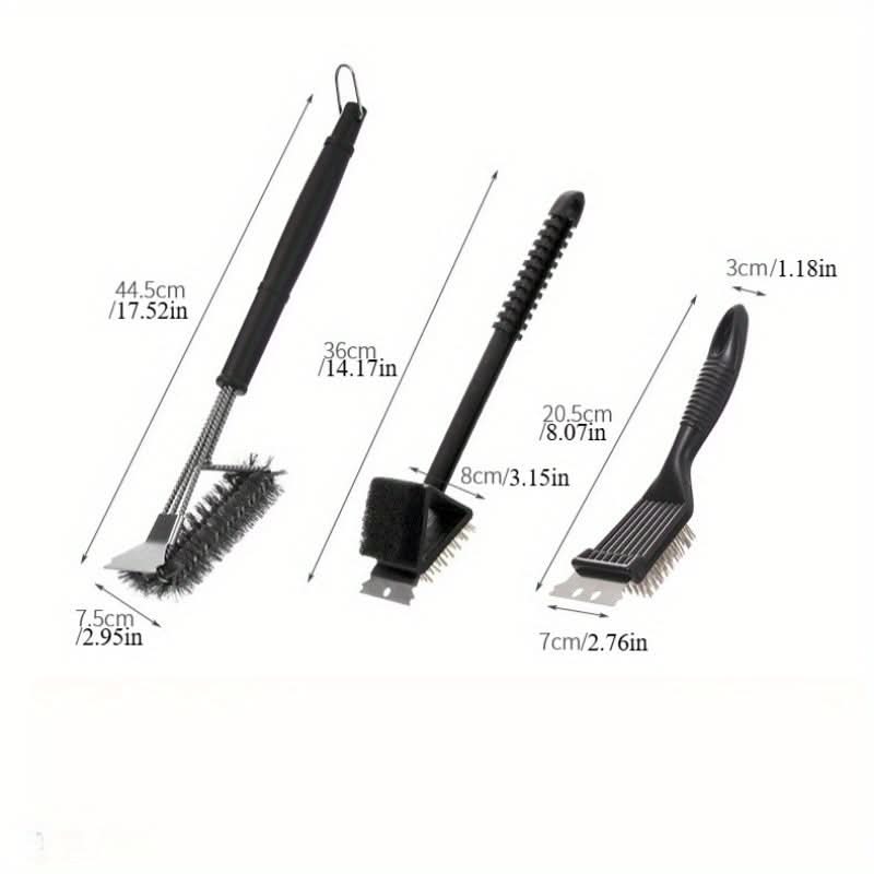 TitanClean – Ultimate Heavy-Duty Grill Brush Kit