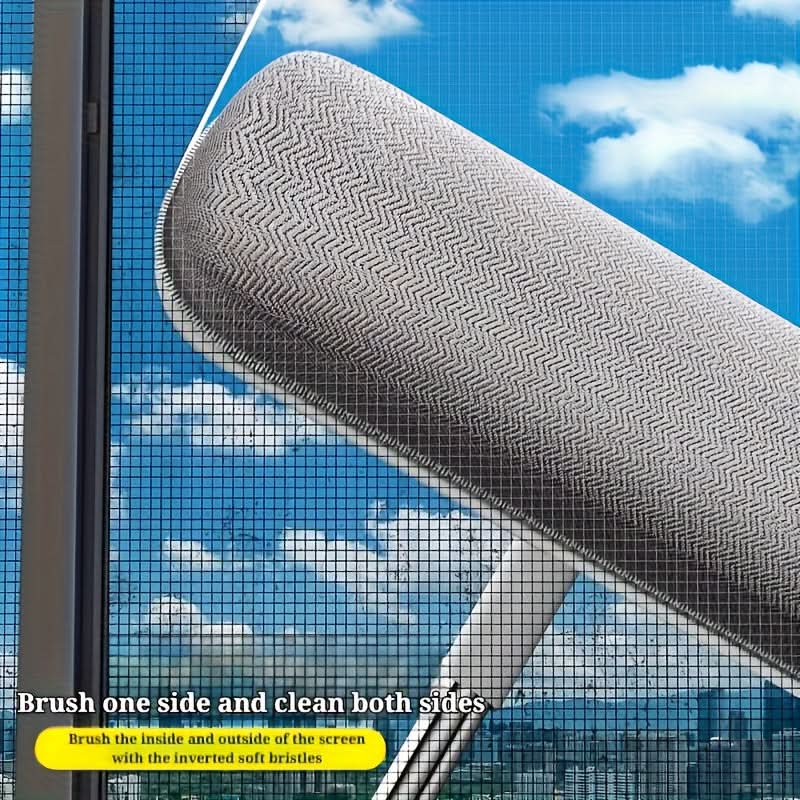 ClearView Pro – Versatile Retractable Window Cleaner with Pet Hair Remover