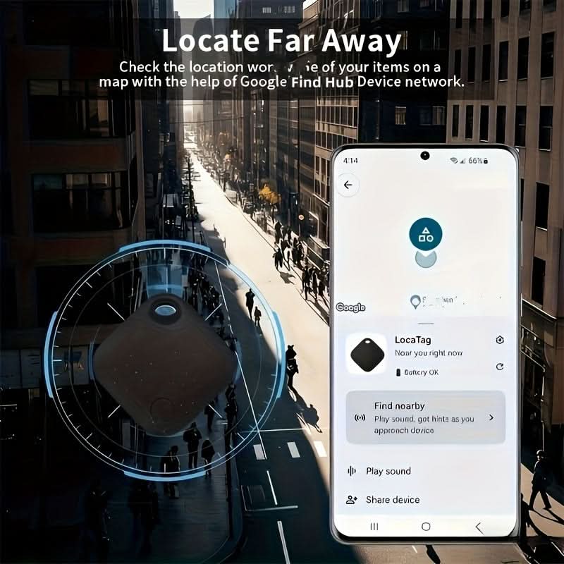 TrackEase Mini – Ultimate Smart Tracker for Android Devices