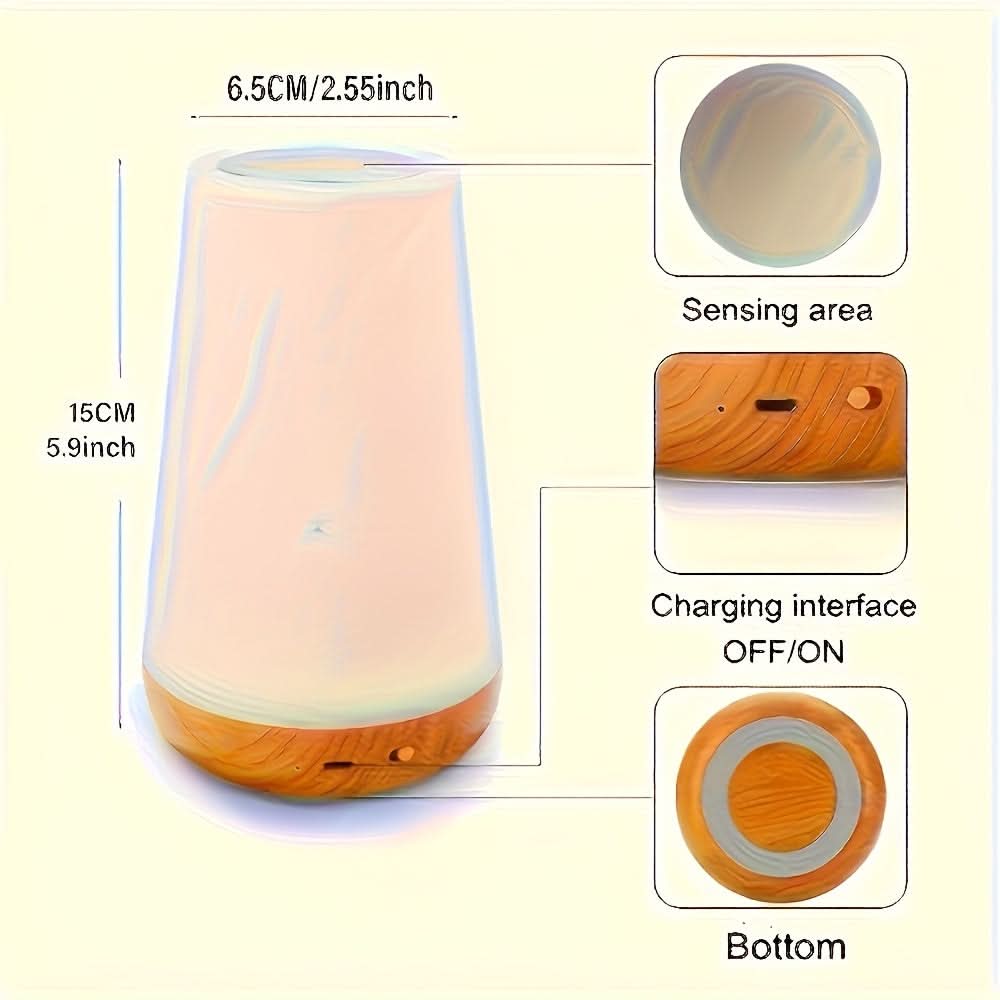 LUMAFLARE – Versatile Touch-Control Lamp for Cozy Lighting